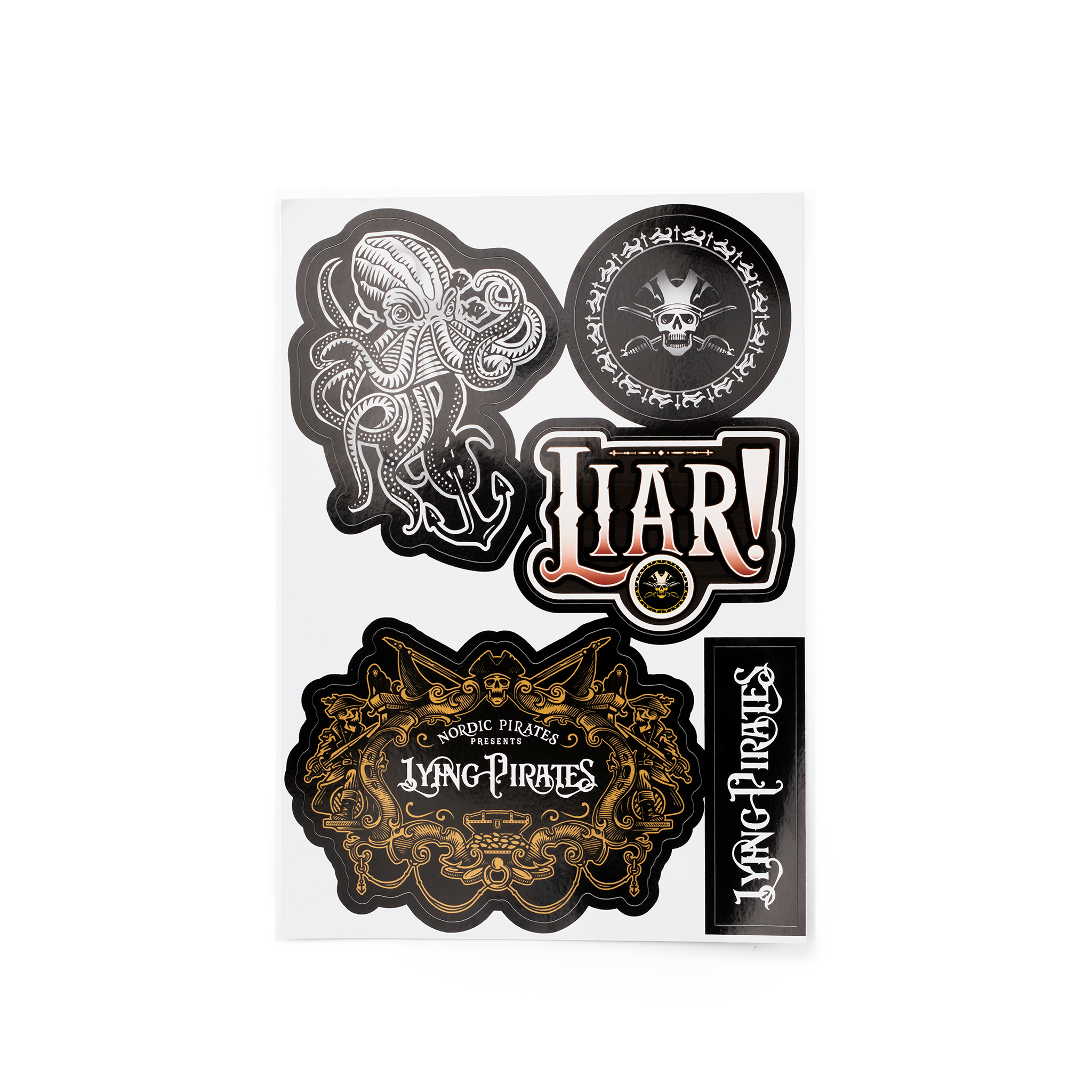 Nordic Pirates Stickers